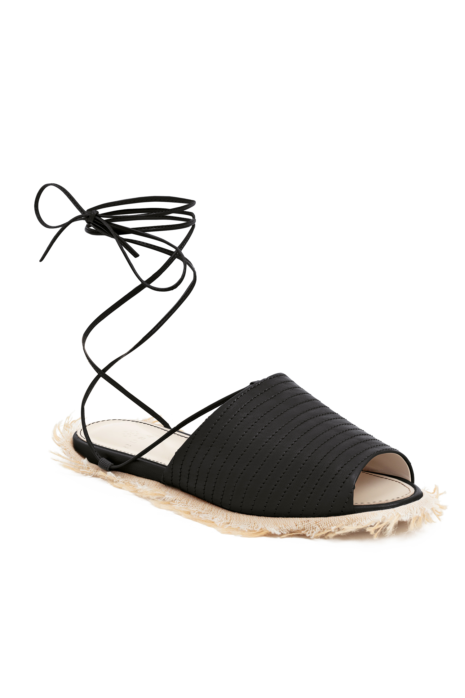 open toe slippers with heel