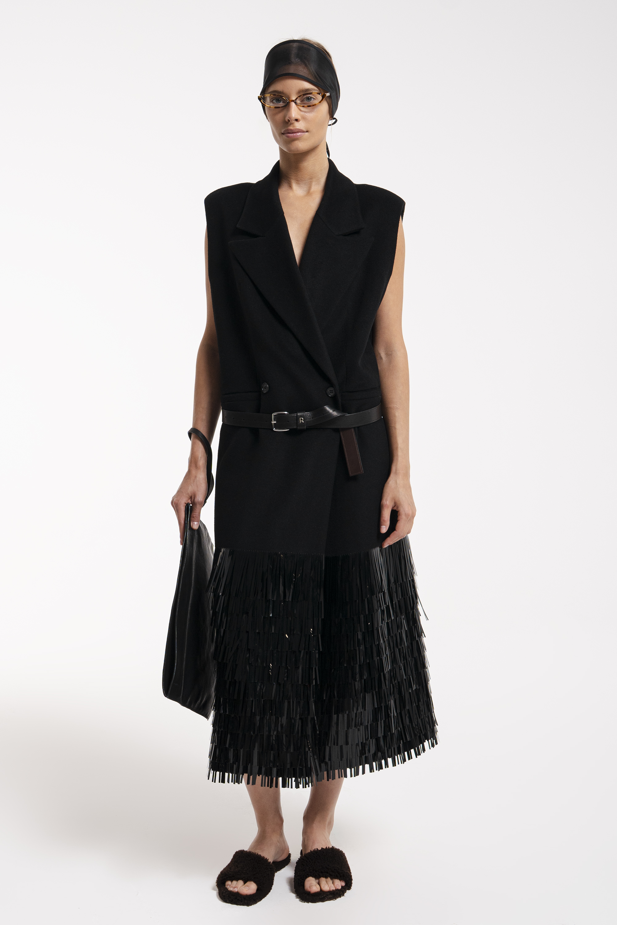 Sequin vest 